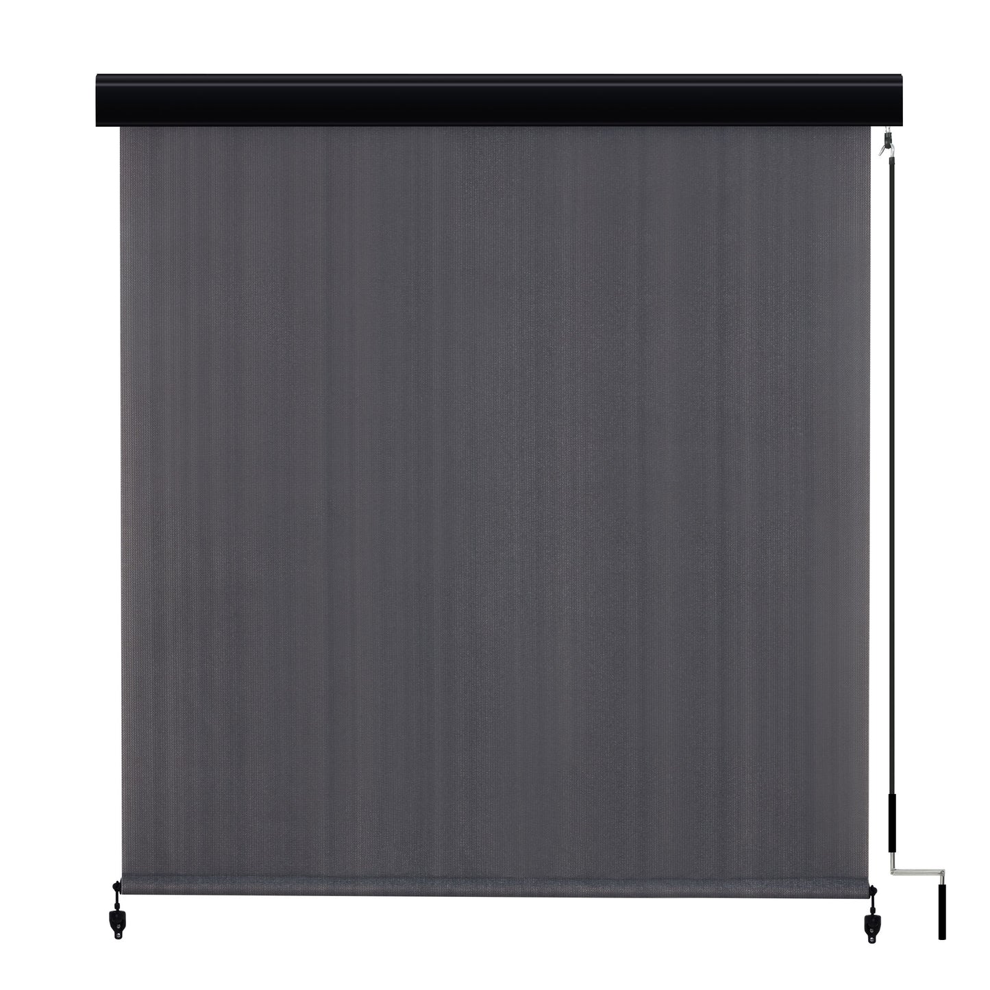 Cordless Roller Shade with Aluminum Valance