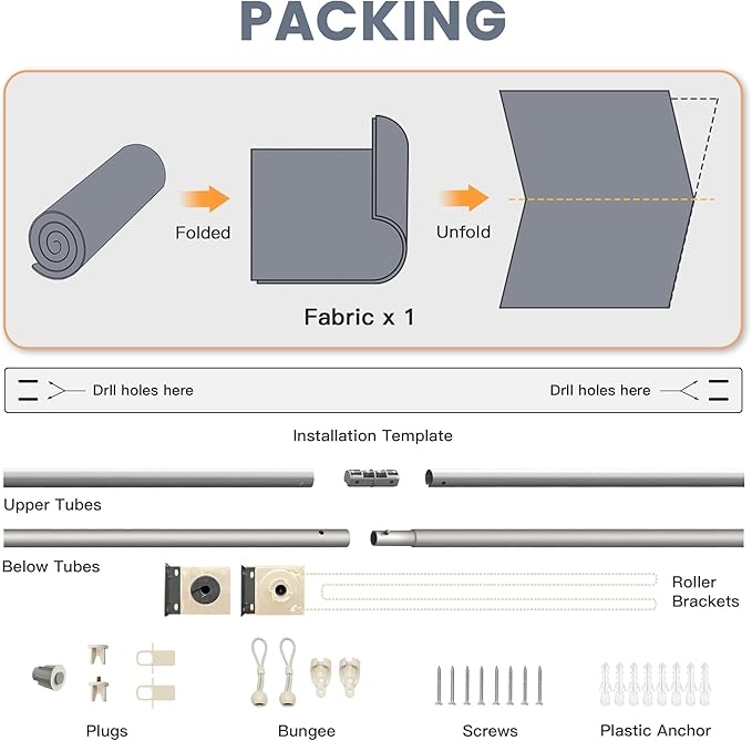 Outdoor Roller Shades (10' W X 8' L), Patio Blinds with Chain Clutch Operation, HDPE Roll Up Shade for Porch Patio Deck, Wheat