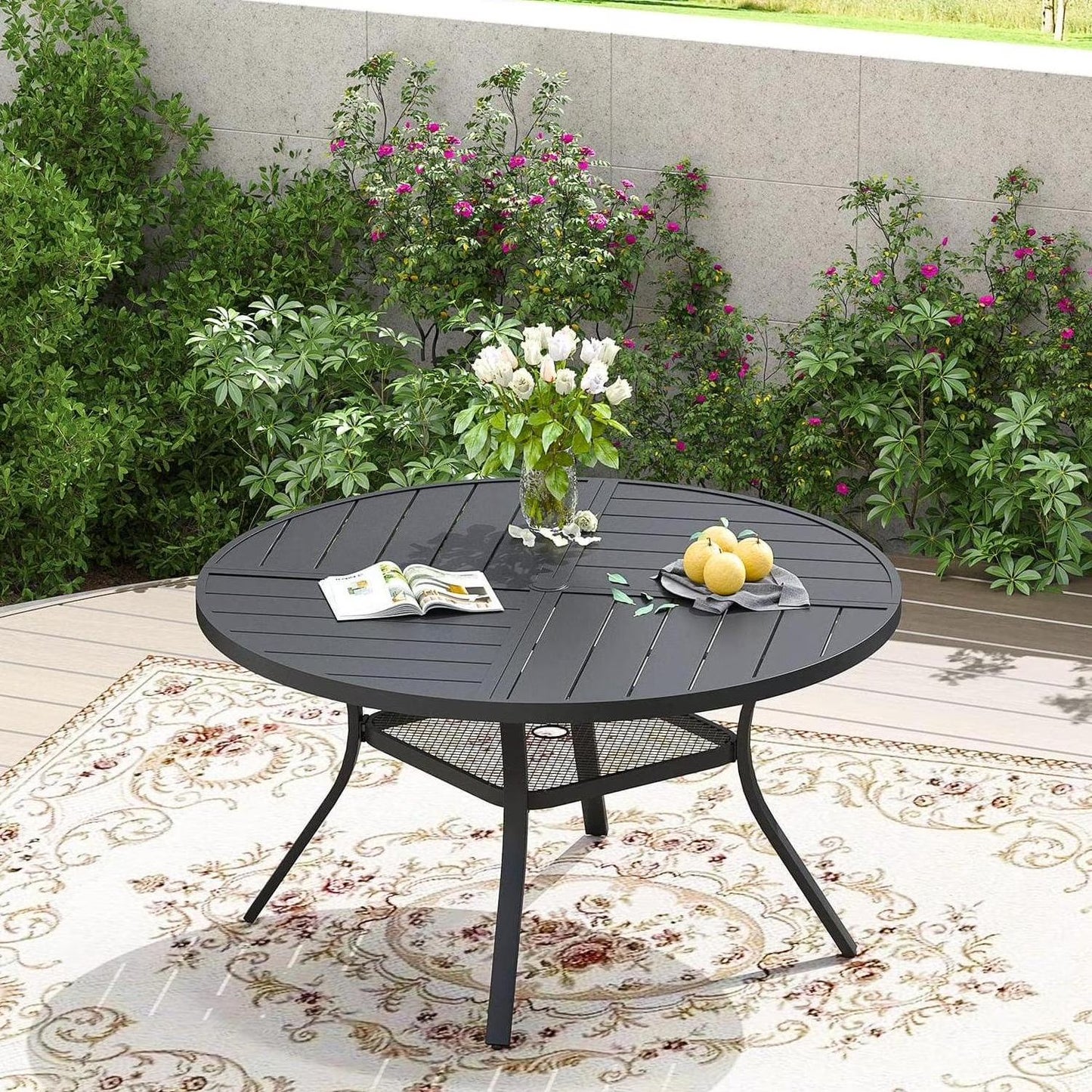 Vicllax Outdoor Outside Patio Dining Chairs