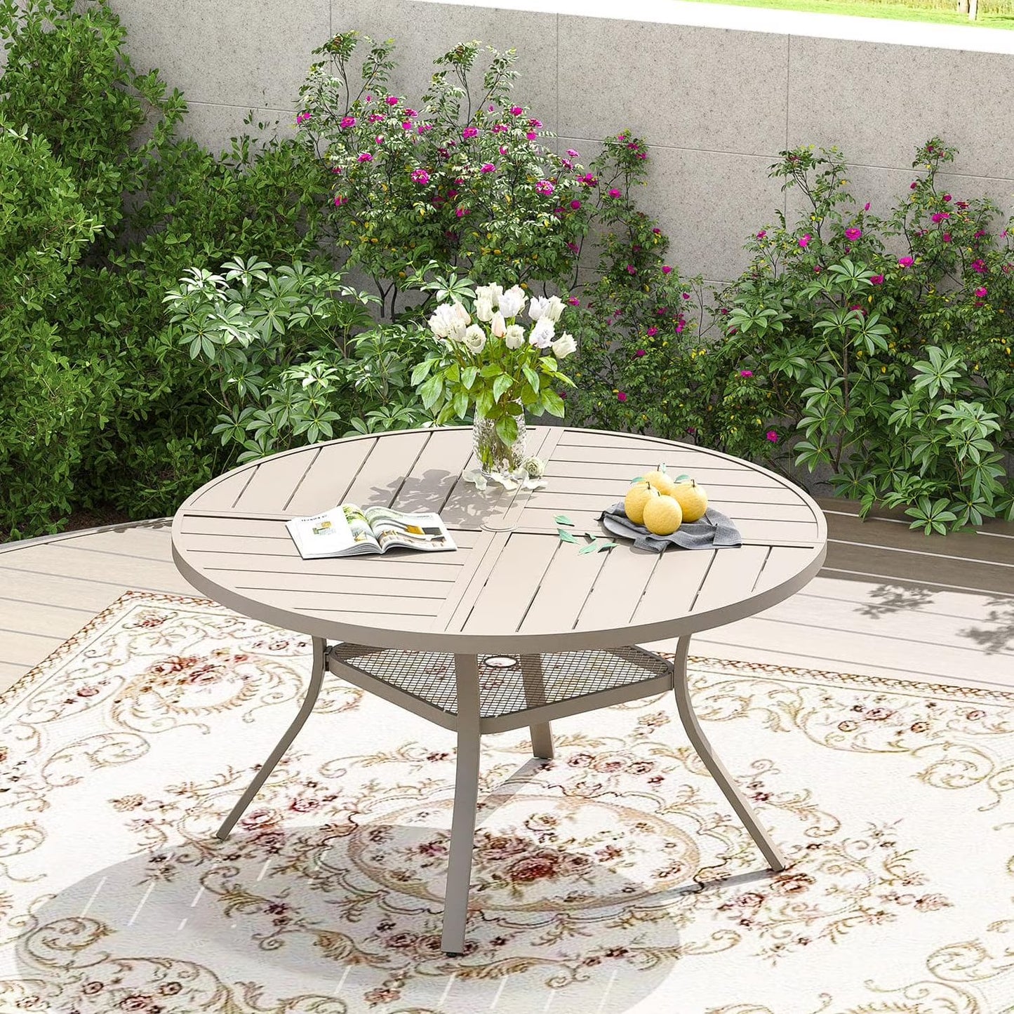 Vicllax Outdoor Outside Patio Dining Chairs