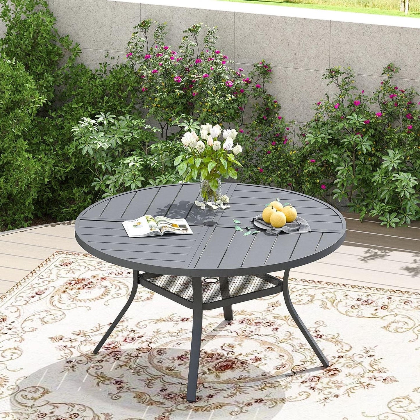 Vicllax Outdoor Outside Patio Dining Chairs