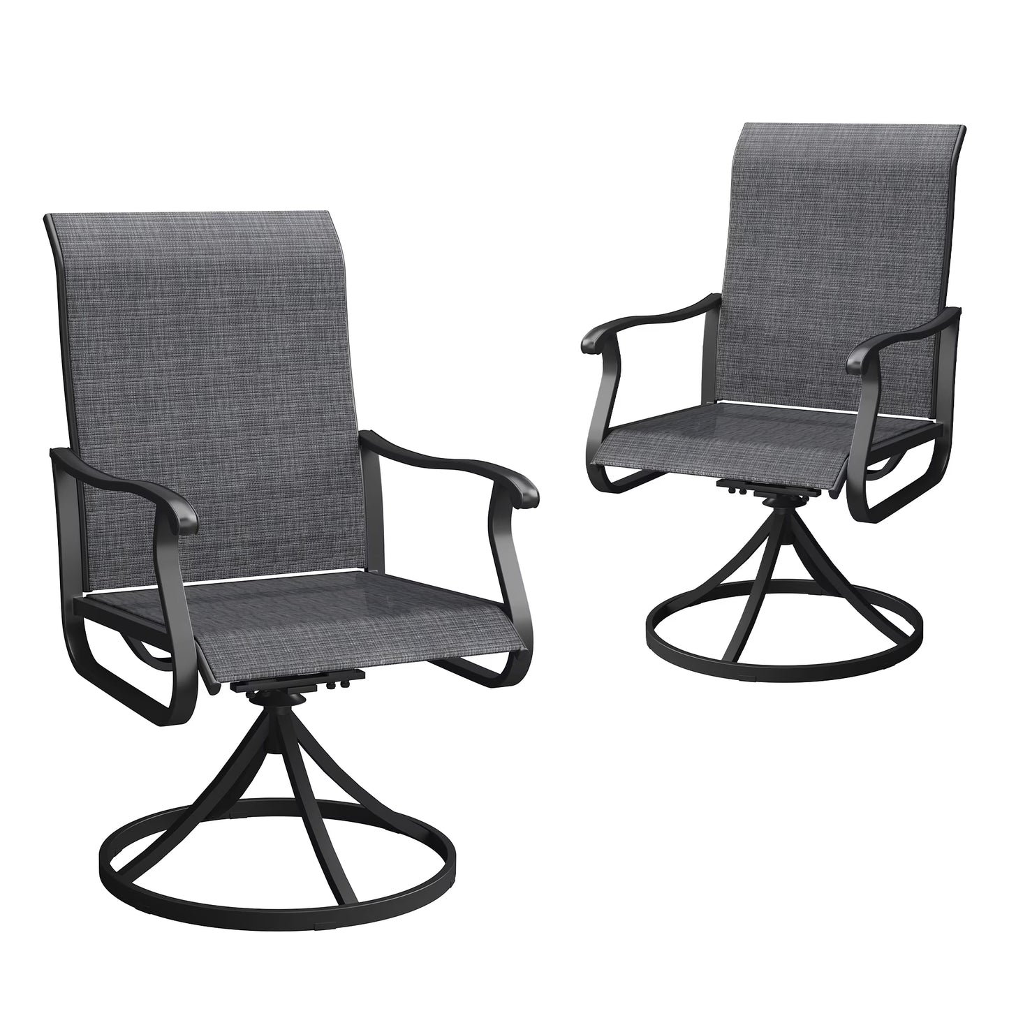 Vicllax Outdoor Outside Patio Dining Chairs