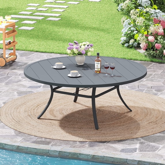 Vicllax Outdoor Outside Patio Dining Chairs