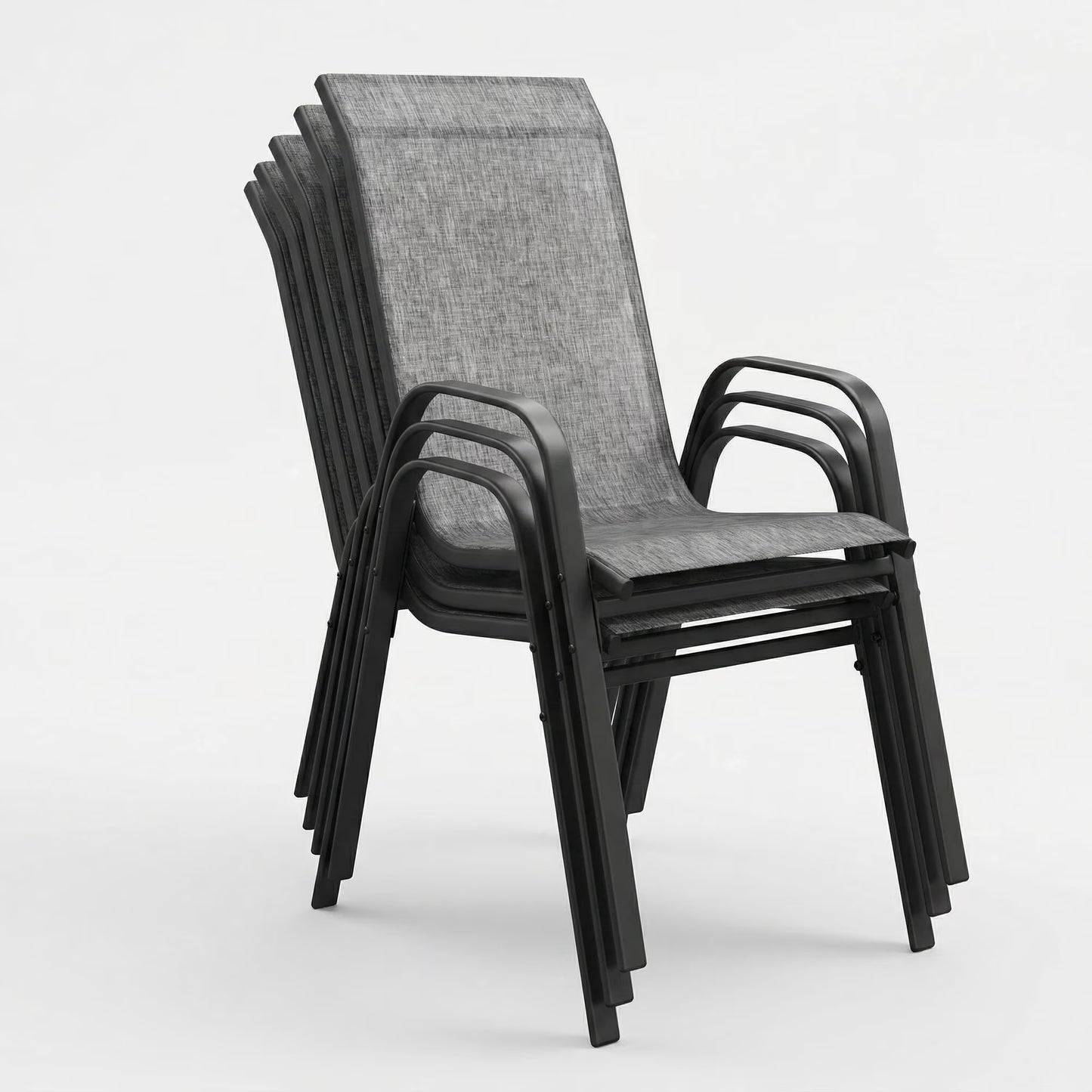 Vicllax Outdoor Outside Patio Dining Chairs